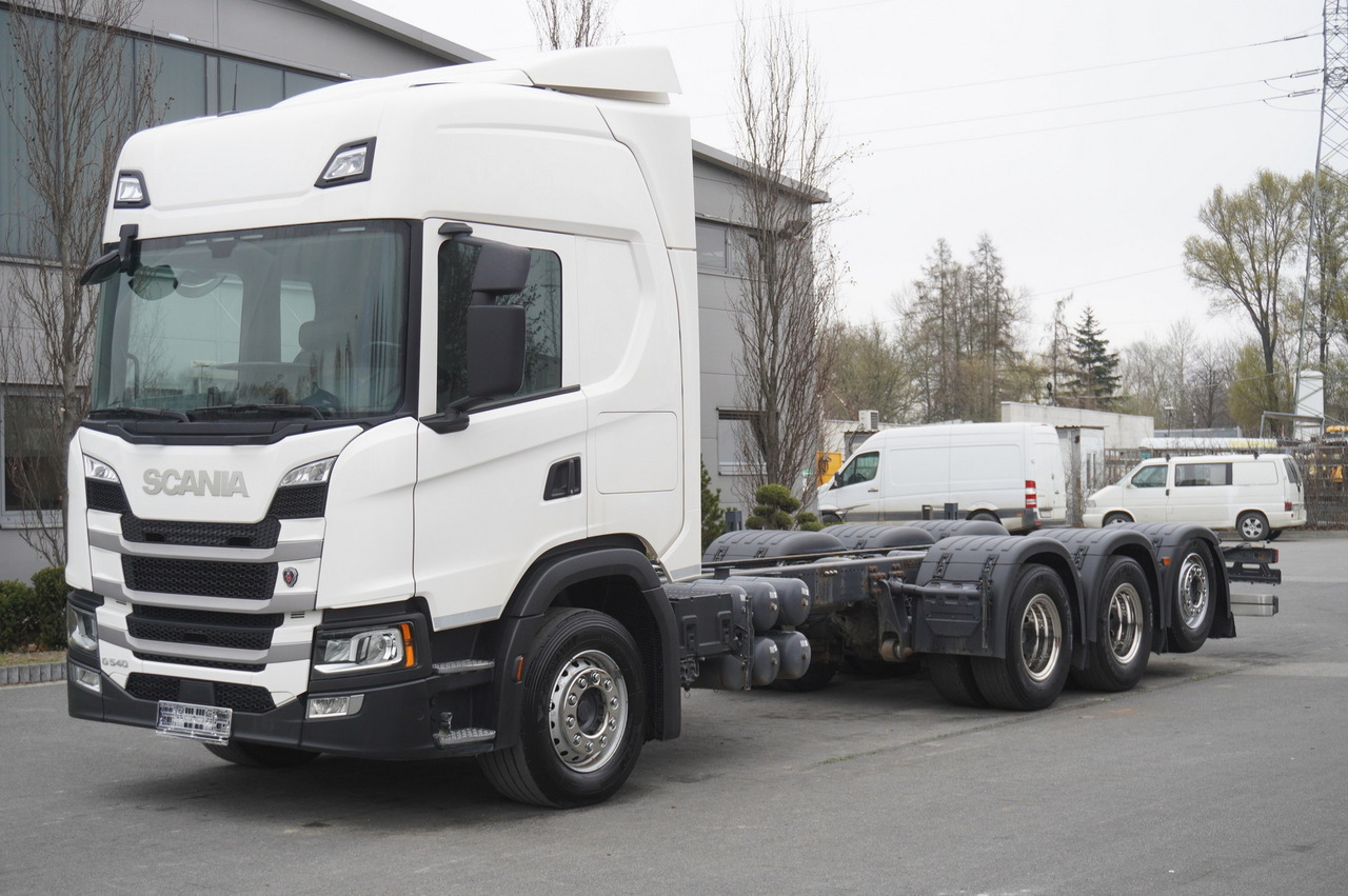 Scania G540 8x4 / Chassis 8.7 m / Steered axle / 2021 - Tovornjak-šasija: slika 2 Scania G540 8x4 / Chassis 8.7 m / Steered axle / 2021 - Tovornjak-šasija: slika 2