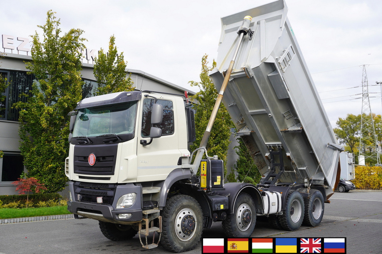 TATRA Phoenix 8x8 Twin-Steer Quad/A dump truck / 30 tho. km - Togi demper/ Demper za skale: slika 1 TATRA Phoenix 8x8 Twin-Steer Quad/A dump truck / 30 tho. km - Togi demper/ Demper za skale: slika 1