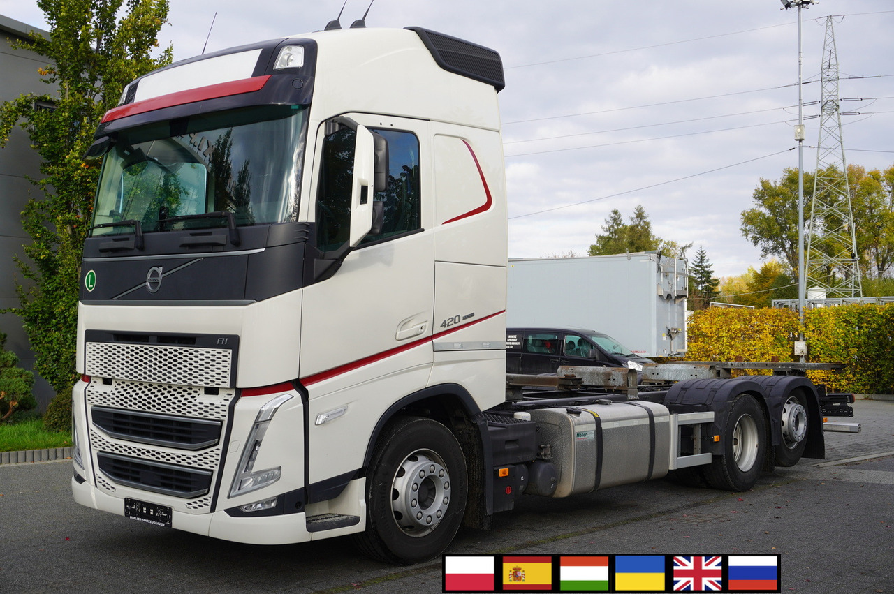 VOLVO FH 420 6x2 / BDF / 2022 - Kontejnerski tovornjak/ Tovornjak z zamenljivim tovoriščem: slika 1 VOLVO FH 420 6x2 / BDF / 2022 - Kontejnerski tovornjak/ Tovornjak z zamenljivim tovoriščem: slika 1
