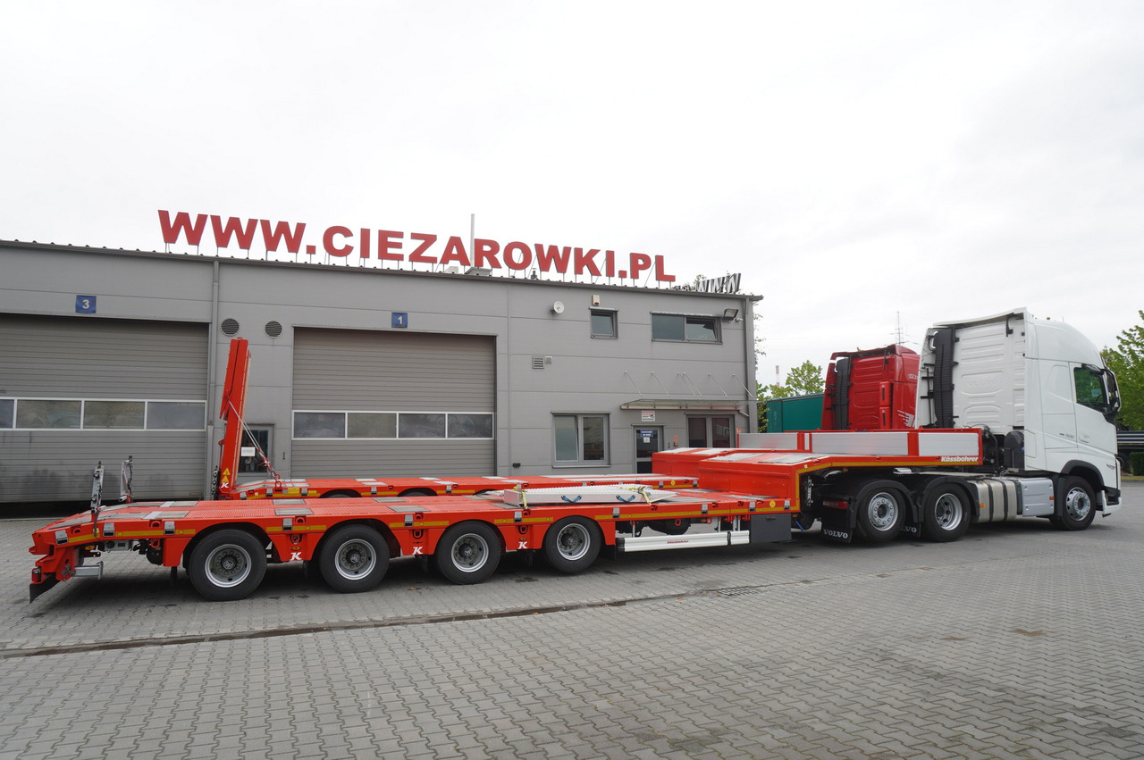 VOLVO FH 500 6 × 2 Globetrotter XL / 2023 / 114 thousand km / Brand-new low-loader Kässbohrer LB3E semi-trailer - Tovornjak avtotransporter: slika 3 VOLVO FH 500 6 × 2 Globetrotter XL / 2023 / 114 thousand km / Brand-new low-loader Kässbohrer LB3E semi-trailer - Tovornjak avtotransporter: slika 3