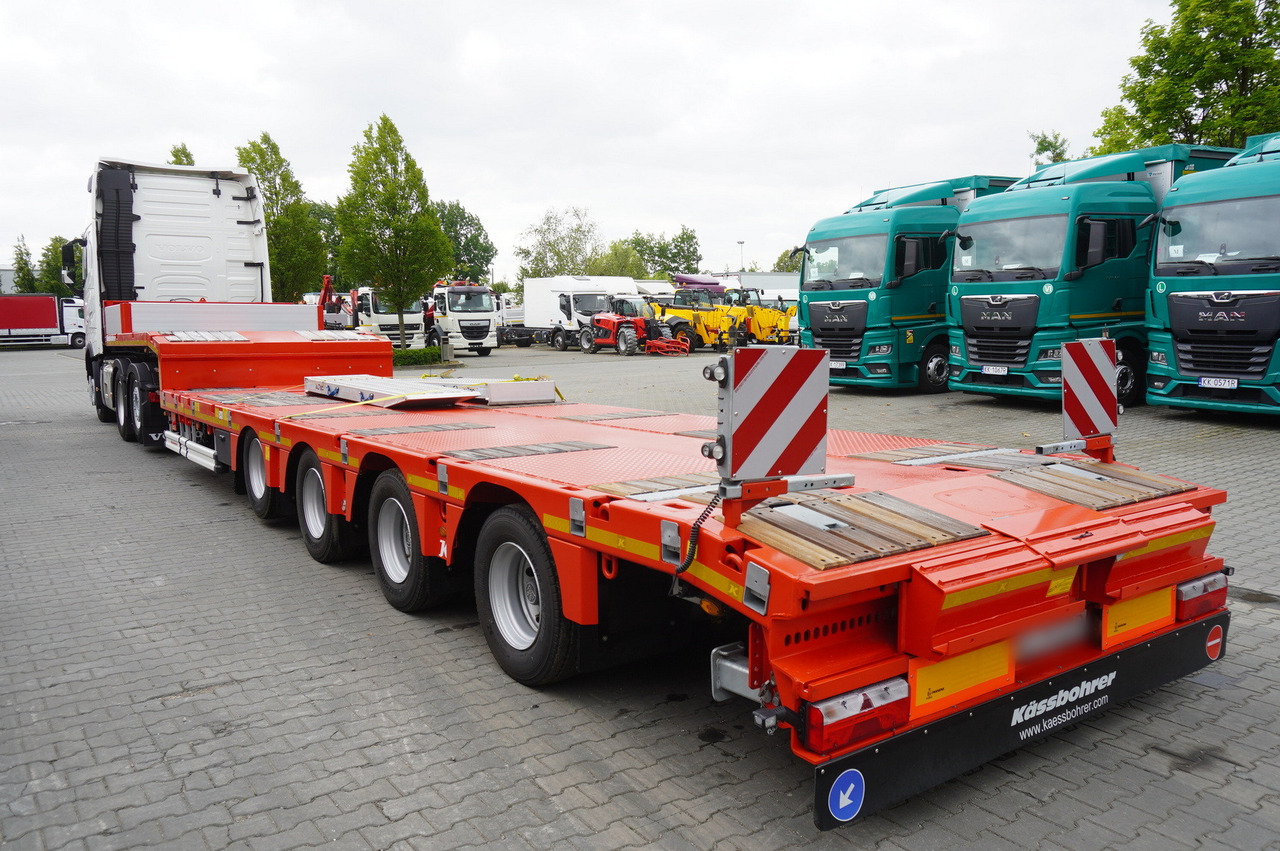 VOLVO FH 500 6 × 2 Globetrotter XL / 2023 / 114 thousand km / Brand-new low-loader Kässbohrer LB3E semi-trailer - Tovornjak avtotransporter: slika 4 VOLVO FH 500 6 × 2 Globetrotter XL / 2023 / 114 thousand km / Brand-new low-loader Kässbohrer LB3E semi-trailer - Tovornjak avtotransporter: slika 4