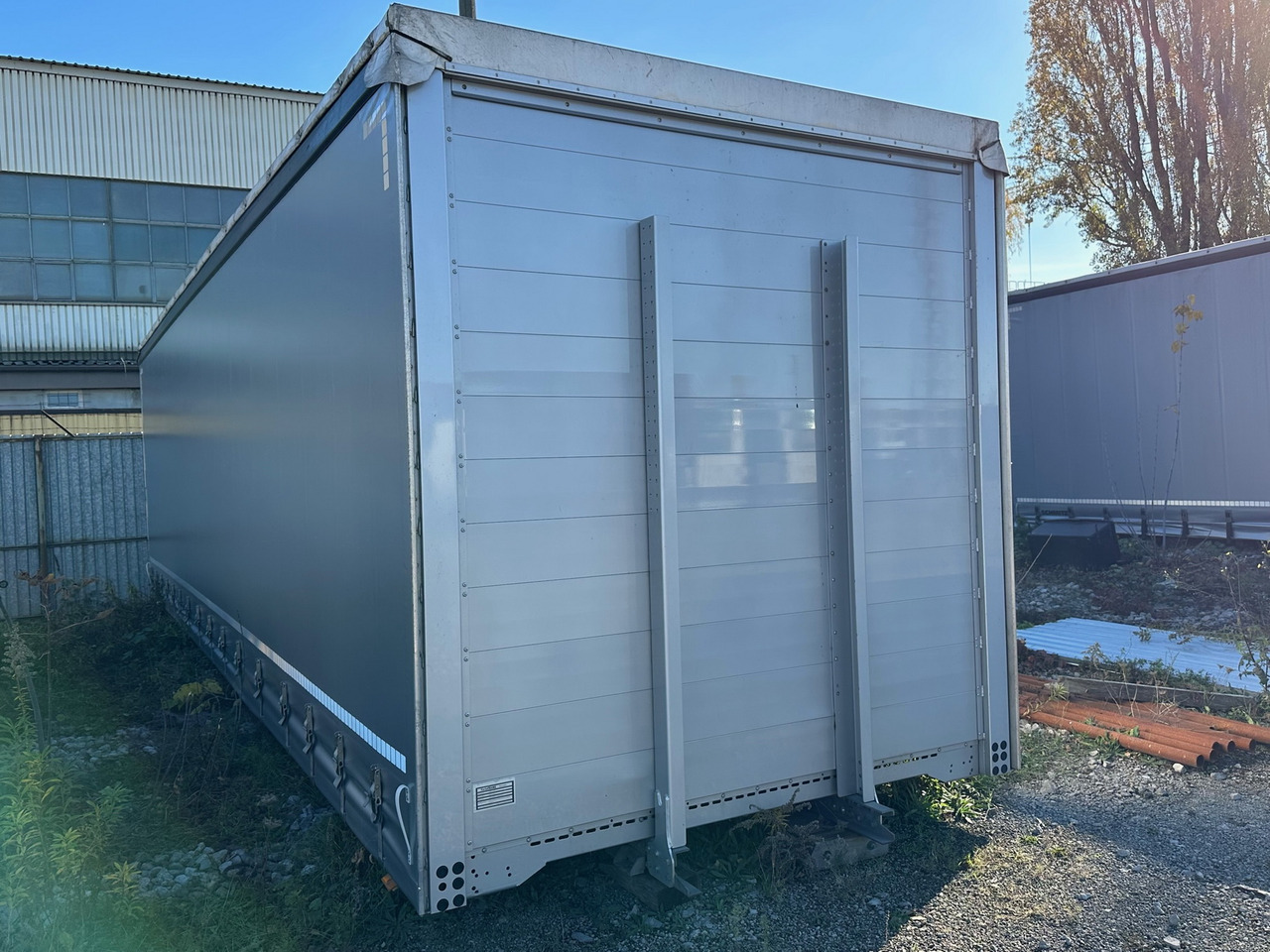 VarioFRAME Bausatz curtain / 23 europallets / 2017 - Zamenljivo tovorišče s ponjavo: slika 4 VarioFRAME Bausatz curtain / 23 europallets / 2017 - Zamenljivo tovorišče s ponjavo: slika 4