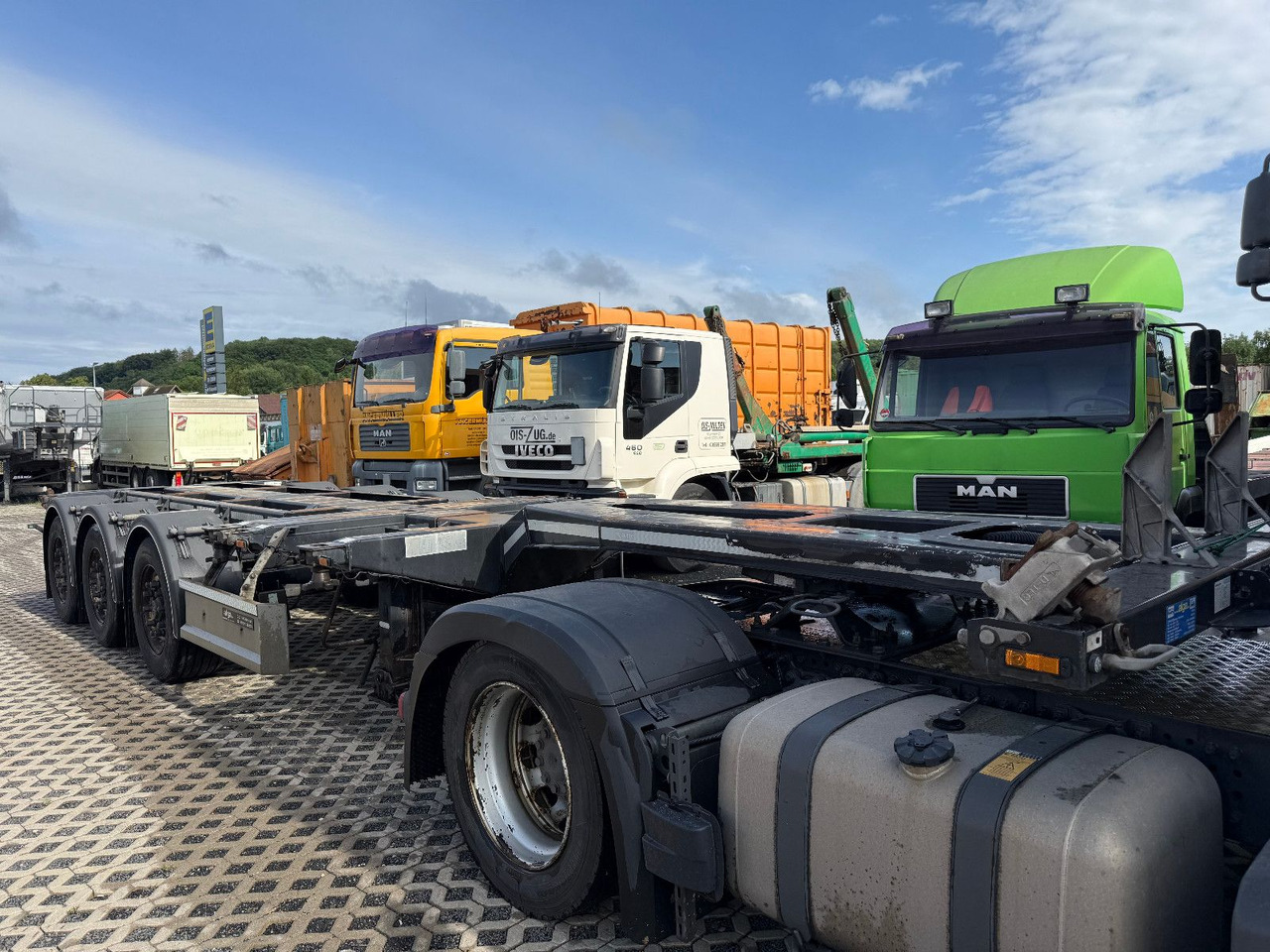 D-TEC FLEXITRAILER 2x20-30-40-45ft HC-BPW - Kontejnerska polprikolica/ Polprikolica z zamenljivim tovoriščem: slika 4 D-TEC FLEXITRAILER 2x20-30-40-45ft HC-BPW - Kontejnerska polprikolica/ Polprikolica z zamenljivim tovoriščem: slika 4