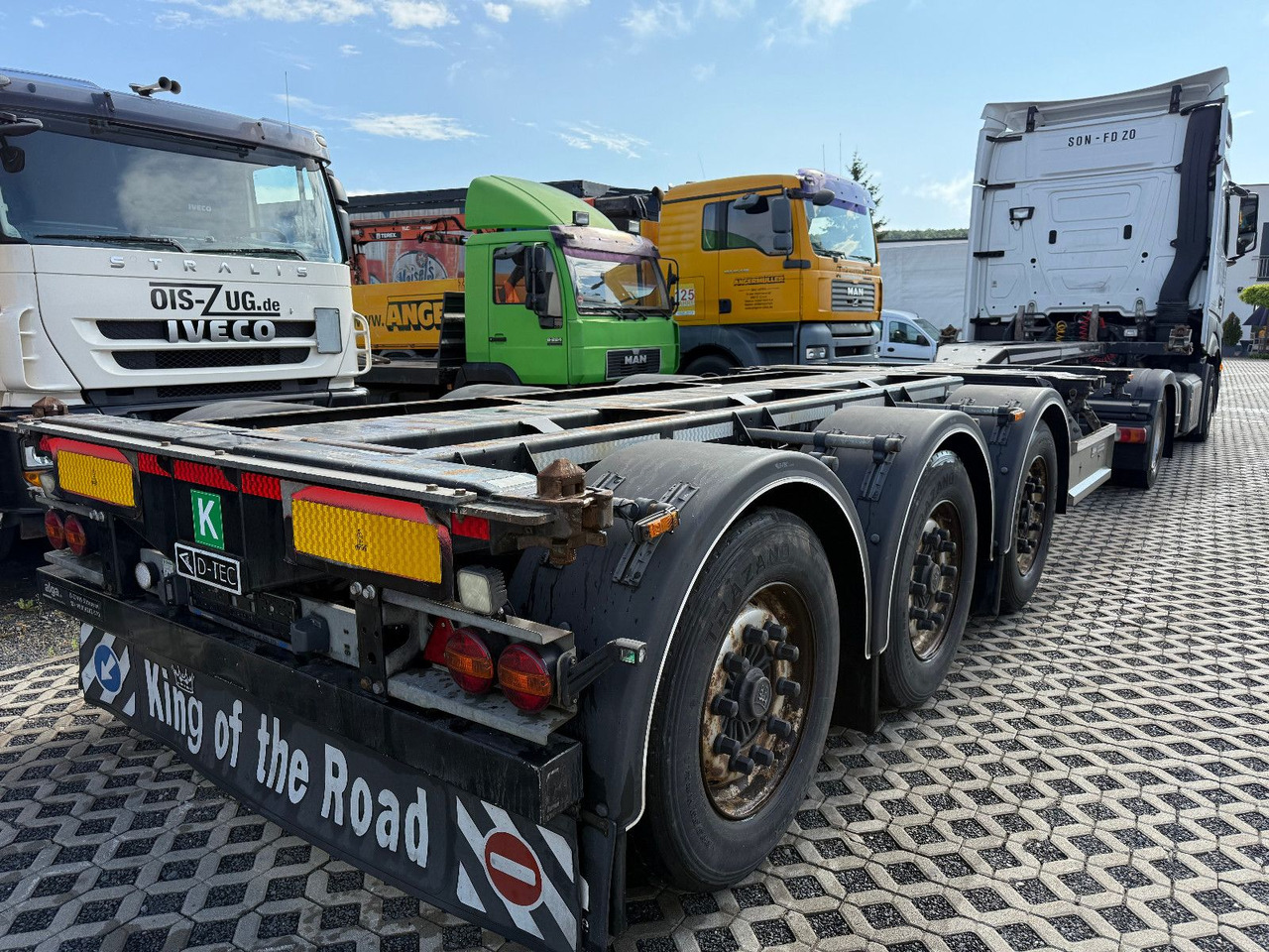 D-TEC FLEXITRAILER 2x20-30-40-45ft HC-BPW - Kontejnerska polprikolica/ Polprikolica z zamenljivim tovoriščem: slika 2 D-TEC FLEXITRAILER 2x20-30-40-45ft HC-BPW - Kontejnerska polprikolica/ Polprikolica z zamenljivim tovoriščem: slika 2