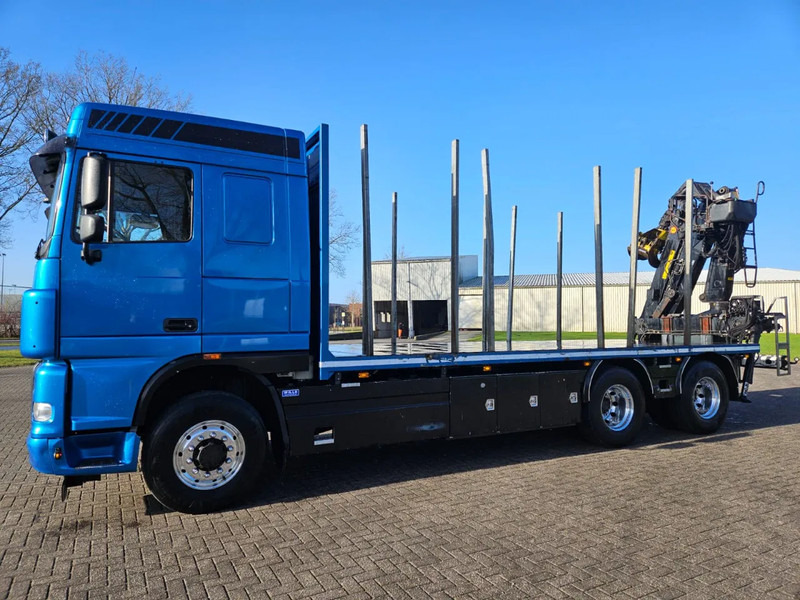 Ginaf G 3131 F 6X4 Manual Hiab 135Z - Tovornjak za prevoz lesa, Tovornjak z dvigalom: slika 4 Ginaf G 3131 F 6X4 Manual Hiab 135Z - Tovornjak za prevoz lesa, Tovornjak z dvigalom: slika 4