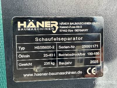 HAENER HSSB600-2 Separator (Unused) - Žlica za bager: slika 5 HAENER HSSB600-2 Separator (Unused) - Žlica za bager: slika 5