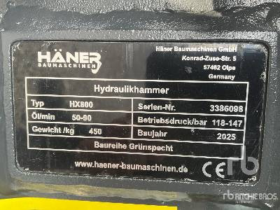 HAENER HX800 (Unused) - Hidravlično kladivo: slika 5 HAENER HX800 (Unused) - Hidravlično kladivo: slika 5