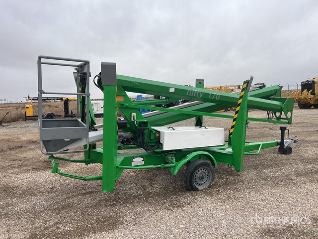 1995 Nifty 170HDE Telescopic Boom Lift - Dvižna košara na prikolici: slika 1 1995 Nifty 170HDE Telescopic Boom Lift - Dvižna košara na prikolici: slika 1