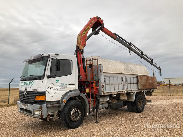 1998 Mercedes-Benz Atego 1823 1998 Palfinger PK14080 5640 kg ... Dump Truck with Crane - Tovornjak prekucnik: slika 2 1998 Mercedes-Benz Atego 1823 1998 Palfinger PK14080 5640 kg ... Dump Truck with Crane - Tovornjak prekucnik: slika 2
