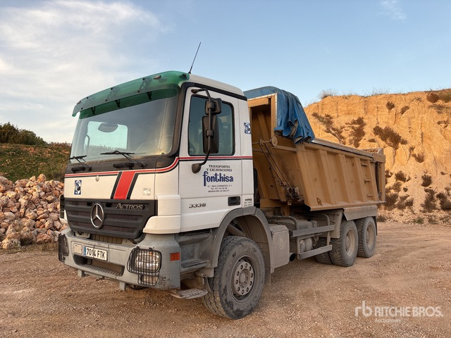 2007 Mercedes Benz Actros 3336K 6x4 T/A Dump Truck - Tovornjak prekucnik: slika 2 2007 Mercedes Benz Actros 3336K 6x4 T/A Dump Truck - Tovornjak prekucnik: slika 2