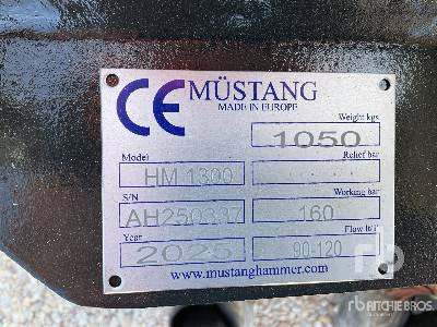 MUSTANG HM1300 (Unused) - Hidravlično kladivo: slika 5 MUSTANG HM1300 (Unused) - Hidravlično kladivo: slika 5