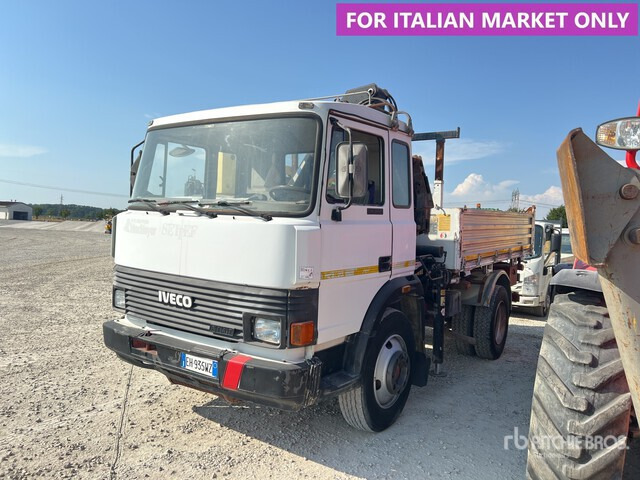 1987 Iveco 135 Hiab 092-3 2900 kg Articulated ... Dump Truck with Crane - Mulčer: slika 2 1987 Iveco 135 Hiab 092-3 2900 kg Articulated ... Dump Truck with Crane - Mulčer: slika 2