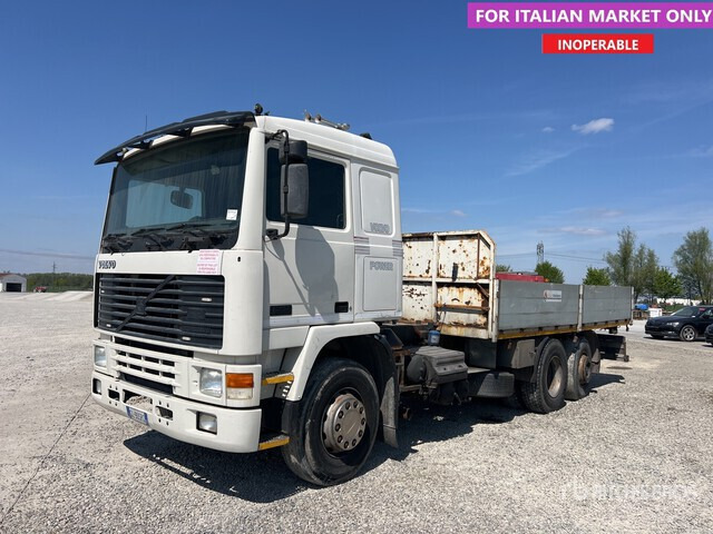 1992 Volvo F12 6x2 (Inoperable) Flatbed Truck - Tovornjak s kesonom: slika 1 1992 Volvo F12 6x2 (Inoperable) Flatbed Truck - Tovornjak s kesonom: slika 1