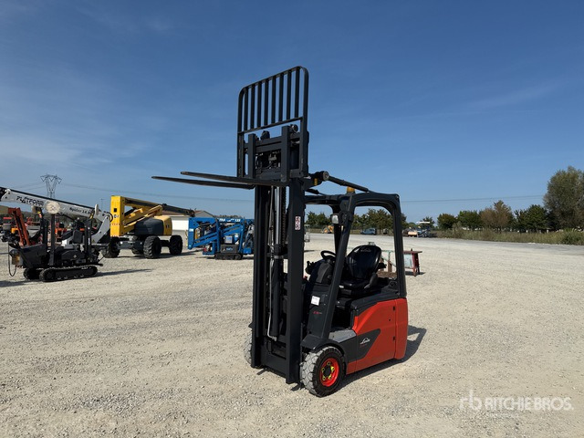 2014 Linde E15-02 1500 kg Electric Forklift - Električni viličar: slika 1 2014 Linde E15-02 1500 kg Electric Forklift - Električni viličar: slika 1