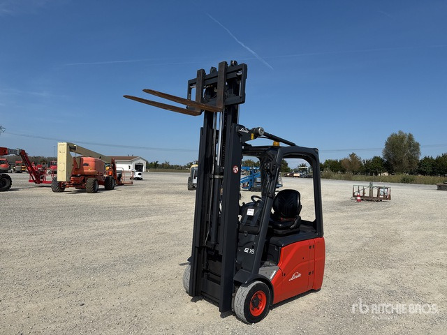 2014 Linde E16C-01 1600 kg Electric Forklift - Električni viličar: slika 1 2014 Linde E16C-01 1600 kg Electric Forklift - Električni viličar: slika 1