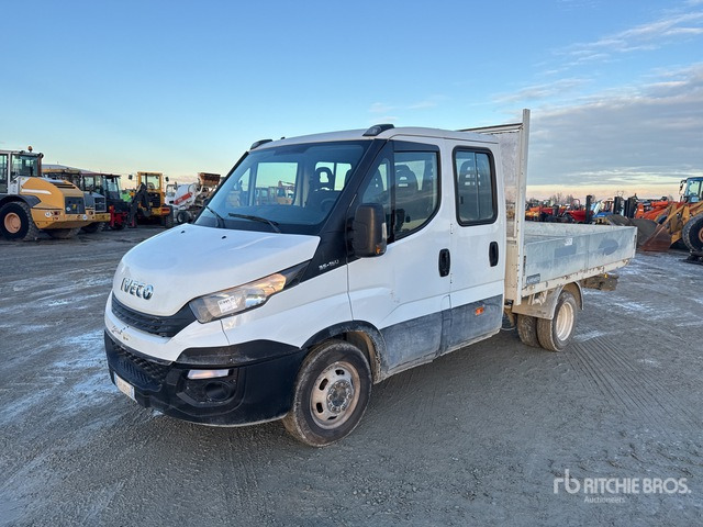 2019 Iveco Daily 35-150 Crew Cab Flatbed Truck - Tovornjak s kesonom: slika 1 2019 Iveco Daily 35-150 Crew Cab Flatbed Truck - Tovornjak s kesonom: slika 1