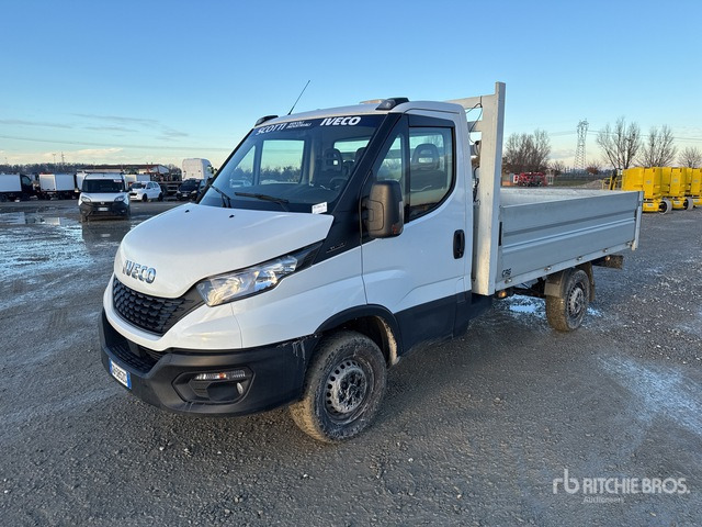 2020 Iveco Daily 35S14 4x2 Flatbed Truck - Tovornjak s kesonom: slika 1 2020 Iveco Daily 35S14 4x2 Flatbed Truck - Tovornjak s kesonom: slika 1
