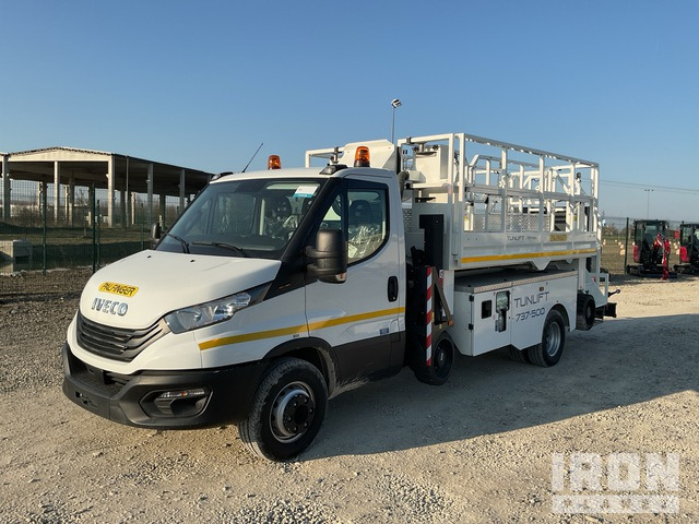 2022 Iveco Daily 2022 Palfinger Tunlift 7.37-500 ... Bucket Truck - Dvižna ploščad montirana na tovornjak: slika 1 2022 Iveco Daily 2022 Palfinger Tunlift 7.37-500 ... Bucket Truck - Dvižna ploščad montirana na tovornjak: slika 1