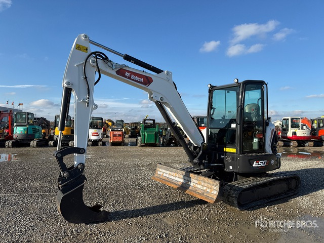 2023 Bobcat E50Z Long Arm Mini Excavator: <6.6t - Mini bager: slika 1 2023 Bobcat E50Z Long Arm Mini Excavator: <6.6t - Mini bager: slika 1