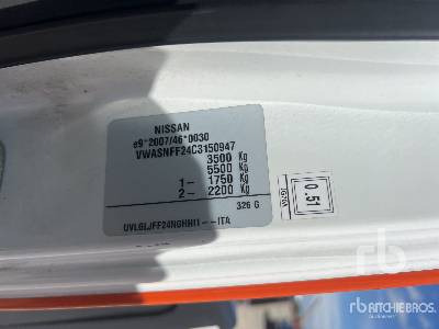 NISSAN CABSTAR 35.12 2013 CTE ZED 20.2H 20 m on - Dvižna ploščad montirana na tovornjak: slika 5 NISSAN CABSTAR 35.12 2013 CTE ZED 20.2H 20 m on - Dvižna ploščad montirana na tovornjak: slika 5