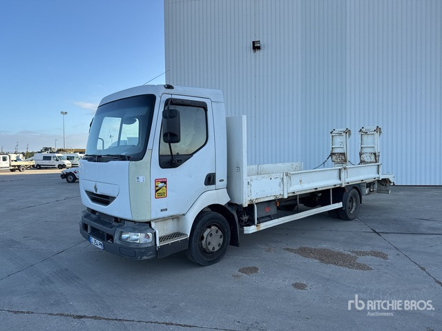 2001 Renault Midlum 180 4x2 Camion Plateau 4x2 Flatbed Truck - Tovornjak s kesonom: slika 1 2001 Renault Midlum 180 4x2 Camion Plateau 4x2 Flatbed Truck - Tovornjak s kesonom: slika 1