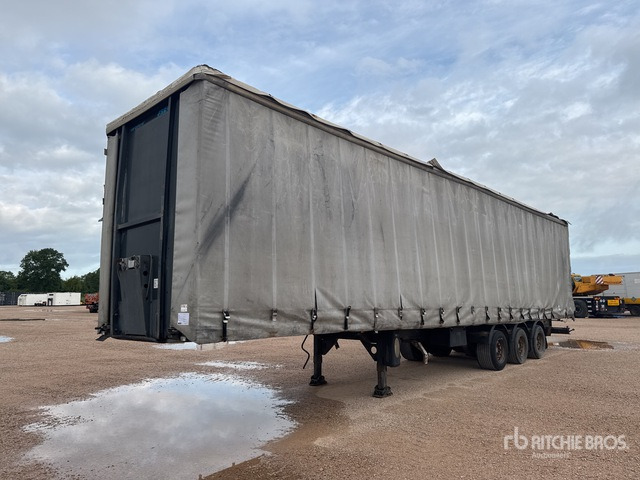 2003 Asca S319DB Tri/A Remorque A Rideaux Coulis ... Curtain Side Trailer - Polprikolica s ponjavo: slika 1 2003 Asca S319DB Tri/A Remorque A Rideaux Coulis ... Curtain Side Trailer - Polprikolica s ponjavo: slika 1