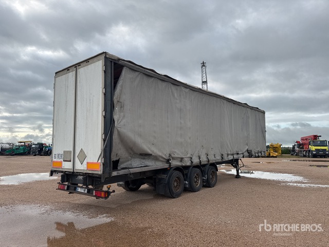 2003 Asca S319DB Tri/A Remorque A Rideaux Coulis ... Curtain Side Trailer - Polprikolica s ponjavo: slika 4 2003 Asca S319DB Tri/A Remorque A Rideaux Coulis ... Curtain Side Trailer - Polprikolica s ponjavo: slika 4