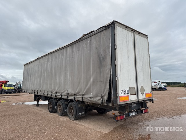 2003 Asca S319DB Tri/A Remorque A Rideaux Coulis ... Curtain Side Trailer - Polprikolica s ponjavo: slika 3 2003 Asca S319DB Tri/A Remorque A Rideaux Coulis ... Curtain Side Trailer - Polprikolica s ponjavo: slika 3