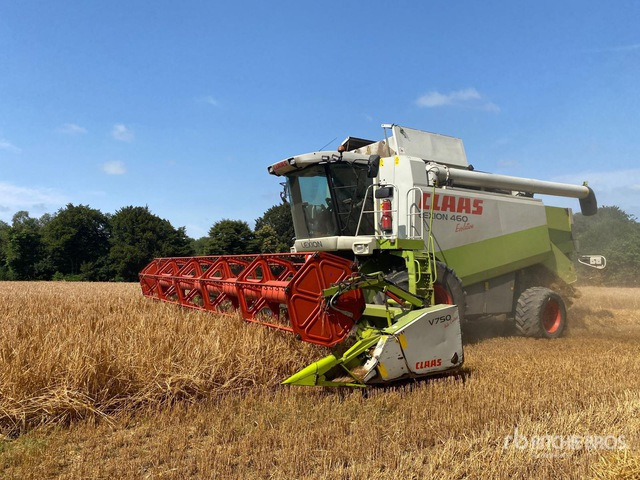 2003 Claas Lexion 460 Evolution Caterpillar C9 engine, with hea ... Combine Harvester - Mulčer: slika 1 2003 Claas Lexion 460 Evolution Caterpillar C9 engine, with hea ... Combine Harvester - Mulčer: slika 1