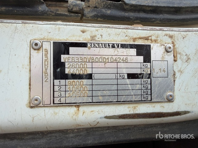 2003 Renault Kerax 380 Camion Plateau Avec Grue Flatbed Truck with Crane - Tovornjak s kesonom, Tovornjak z dvigalom: slika 1 2003 Renault Kerax 380 Camion Plateau Avec Grue Flatbed Truck with Crane - Tovornjak s kesonom, Tovornjak z dvigalom: slika 1