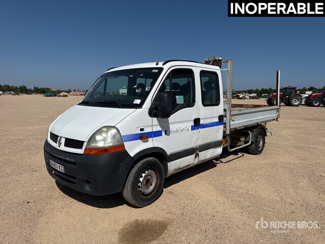 2005 Renault Master dCi100 Camion Benne (Inoperable) Dump Truck: Light Duty - Dostavno vozilo prekucnik, Dostavno vozilo z dvojno kabino: slika 1 2005 Renault Master dCi100 Camion Benne (Inoperable) Dump Truck: Light Duty - Dostavno vozilo prekucnik, Dostavno vozilo z dvojno kabino: slika 1
