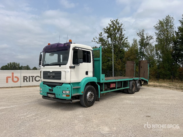 2006 MAN TGA 26.390 6x2-2BL Camion Plateau Flatbed Truck - Tovornjak avtotransporter: slika 2 2006 MAN TGA 26.390 6x2-2BL Camion Plateau Flatbed Truck - Tovornjak avtotransporter: slika 2
