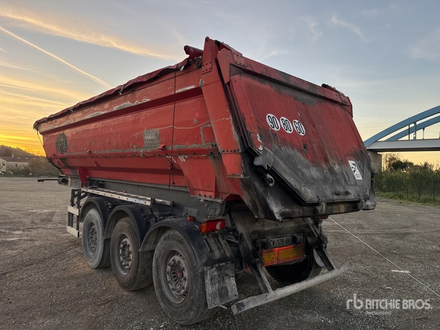 2007 Meiller SHL335 Tri/A Semi-Remorque Benne 3 Essieux End Dump Trailer - Kiper prikolica: slika 2 2007 Meiller SHL335 Tri/A Semi-Remorque Benne 3 Essieux End Dump Trailer - Kiper prikolica: slika 2