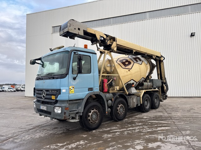 2007 Mercedes-Benz Actros 8x4 Camion Malaxeur 8x4 Mixer Truck - Avtomešalec: slika 1 2007 Mercedes-Benz Actros 8x4 Camion Malaxeur 8x4 Mixer Truck - Avtomešalec: slika 1