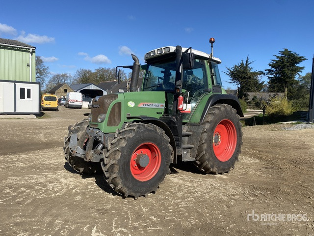 2008 Fendt 412 Vario TMS Tracteur agricole 4WD - Traktor: slika 1 2008 Fendt 412 Vario TMS Tracteur agricole 4WD - Traktor: slika 1