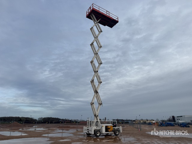 2008 Holland Lift Combistart B-195DL25 4x4 Diesel Nacelle Ciseau Scissor Lift - Škarjasta dvižna ploščad: slika 2 2008 Holland Lift Combistart B-195DL25 4x4 Diesel Nacelle Ciseau Scissor Lift - Škarjasta dvižna ploščad: slika 2