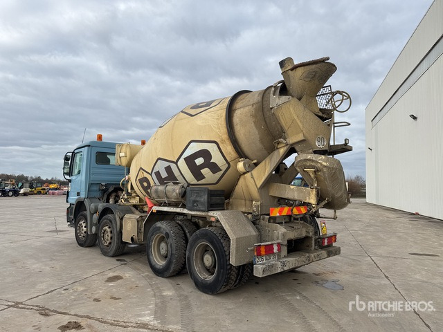 2008 Mercedes-Benz Actros 8x4 Camion Malaxeur 8x4 Mixer Truck - Avtomešalec: slika 2 2008 Mercedes-Benz Actros 8x4 Camion Malaxeur 8x4 Mixer Truck - Avtomešalec: slika 2