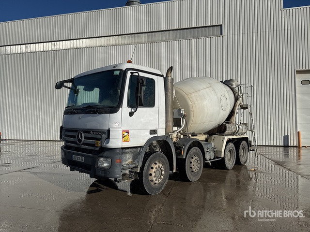 2008 Mercedes-Benz Actros 8x4 Camion Malaxeur 8x4 Mixer Truck - Avtomešalec: slika 1 2008 Mercedes-Benz Actros 8x4 Camion Malaxeur 8x4 Mixer Truck - Avtomešalec: slika 1