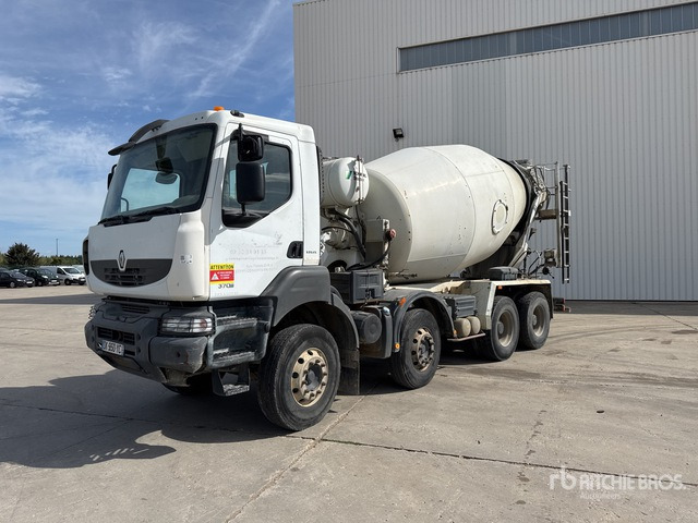 2008 Renault Kerax 370DXi 8x4 Camion Malaxeur Mixer Truck - Avtomešalec: slika 1 2008 Renault Kerax 370DXi 8x4 Camion Malaxeur Mixer Truck - Avtomešalec: slika 1