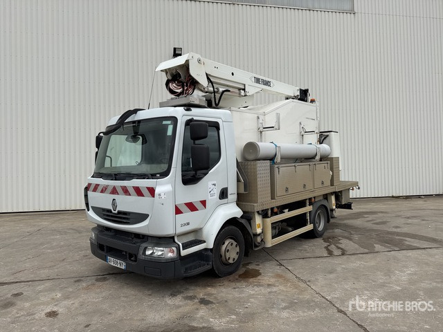 2010 Renault Midlum 2010 Time VST244NF 14 m on 4x2 ... Bucket Truck - Dvižna ploščad montirana na tovornjak: slika 1 2010 Renault Midlum 2010 Time VST244NF 14 m on 4x2 ... Bucket Truck - Dvižna ploščad montirana na tovornjak: slika 1