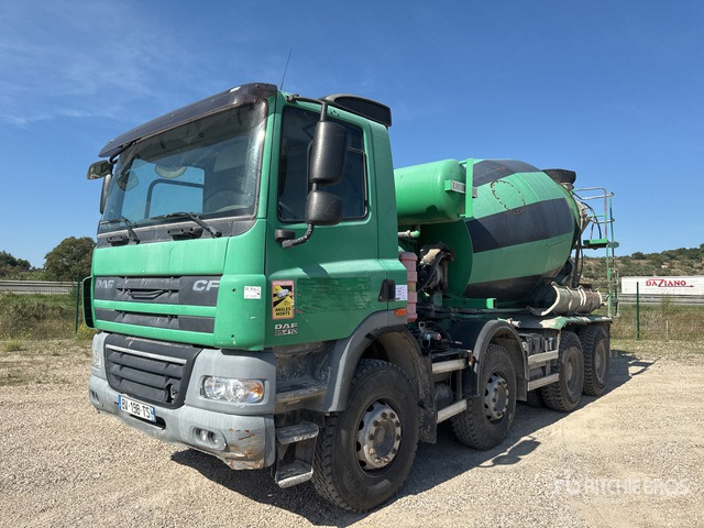 2011 DAF CF85.410 8x4 Camion Malaxeur 8x4 Mixer Truck - Avtomešalec: slika 1 2011 DAF CF85.410 8x4 Camion Malaxeur 8x4 Mixer Truck - Avtomešalec: slika 1