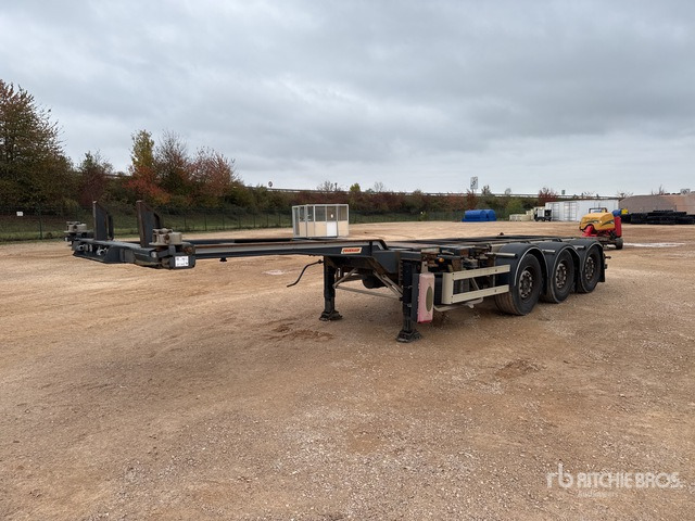 2012 Fruehauf Tri/A Semi-Remorque Porte-Conte ... Container Trailer - Kontejnerska prikolica/ Prikolica z zamenljivim tovoriščem: slika 1 2012 Fruehauf Tri/A Semi-Remorque Porte-Conte ... Container Trailer - Kontejnerska prikolica/ Prikolica z zamenljivim tovoriščem: slika 1