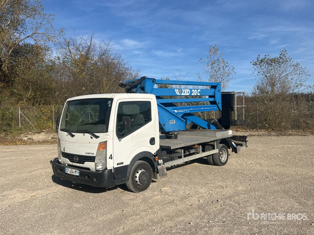 2012 Nissan CABSTAR 35.11 2012 SEQUANI meccanica ZED 20 C ... Bucket Truck - Dvižna ploščad montirana na tovornjak: slika 2 2012 Nissan CABSTAR 35.11 2012 SEQUANI meccanica ZED 20 C ... Bucket Truck - Dvižna ploščad montirana na tovornjak: slika 2