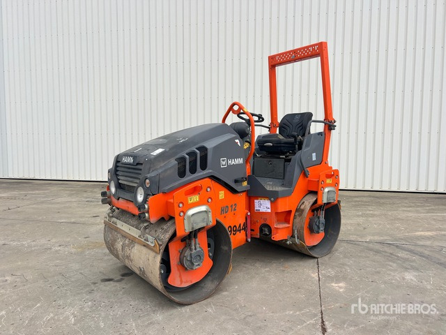 2019 Hamm HD12VV Compacteur Vibrant Tandem Double Drum Roller - Cestni valjar: slika 2 2019 Hamm HD12VV Compacteur Vibrant Tandem Double Drum Roller - Cestni valjar: slika 2