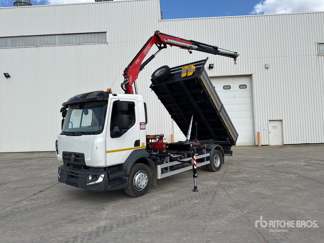 2024 Renault D210 2022 Fassi F90B 1.22E Dynamic 3 ... Dump Truck with Crane - Tovornjak prekucnik, Tovornjak z dvigalom: slika 3 2024 Renault D210 2022 Fassi F90B 1.22E Dynamic 3 ... Dump Truck with Crane - Tovornjak prekucnik, Tovornjak z dvigalom: slika 3