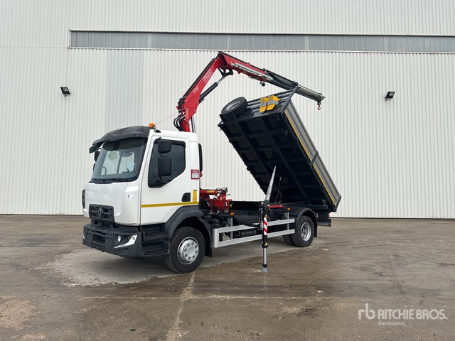 2024 Renault D210 2022 Fassi F90B.1.22E Dynamic o ... Dump Truck with Crane - Tovornjak prekucnik, Tovornjak z dvigalom: slika 4 2024 Renault D210 2022 Fassi F90B.1.22E Dynamic o ... Dump Truck with Crane - Tovornjak prekucnik, Tovornjak z dvigalom: slika 4