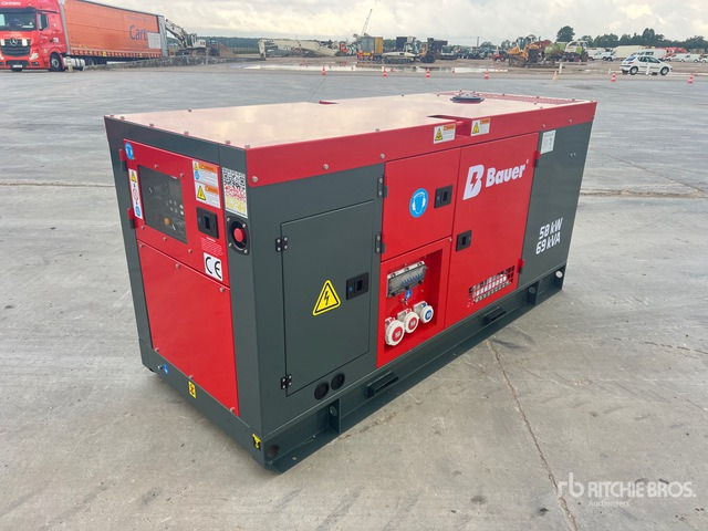 2025 Bauer GFS-50kW 62.5 kVA Skid-Mounted (Unused) Generator Set - Generator: slika 4 2025 Bauer GFS-50kW 62.5 kVA Skid-Mounted (Unused) Generator Set - Generator: slika 4