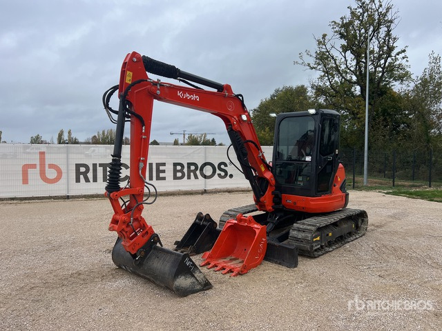 Kubota U50-4 Mini Excavator: <6.6t - Mini bager: slika 1 Kubota U50-4 Mini Excavator: <6.6t - Mini bager: slika 1