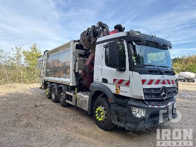 MERCEDES BENZ ANTOS 3240 8x2 Twin-Steer Rear Loader Cami ... - Smetarski tovornjak: slika 4 MERCEDES BENZ ANTOS 3240 8x2 Twin-Steer Rear Loader Cami ... - Smetarski tovornjak: slika 4