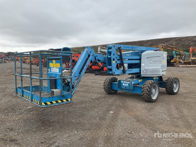 2014 Genie Z45/25J 4WD Diesel Articulating Boom Lift - Zglobna dvižna ploščad: slika 3 2014 Genie Z45/25J 4WD Diesel Articulating Boom Lift - Zglobna dvižna ploščad: slika 3